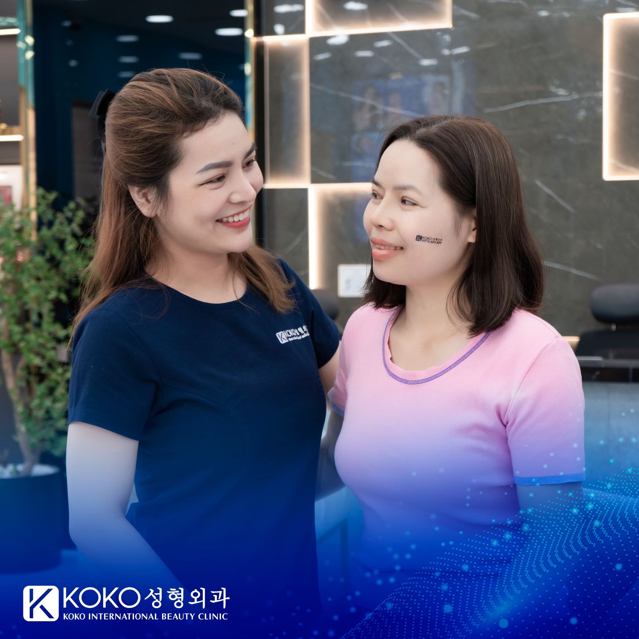 Thẩm mỹ quốc tế KOKO là địa chỉ làm đẹp uy tín được đông đảo khách hàng lựa chọn để thực hiện dịch vụ treo cung chân mày 