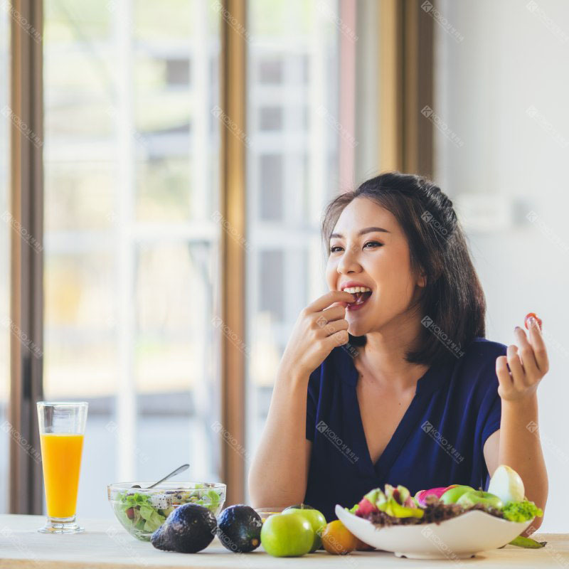 Thay Đổi Thói Quen Ăn Uống và Lối Sống Lành Mạnh Để Giảm Mỡ Nọng Cằm